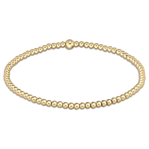 Classic Gold 2.5m Bead Bracelet