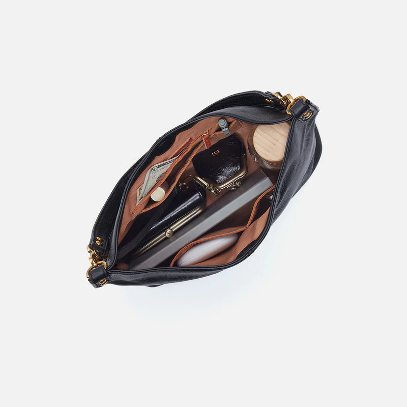 Pier Shoulder Bag In Buffed Leather