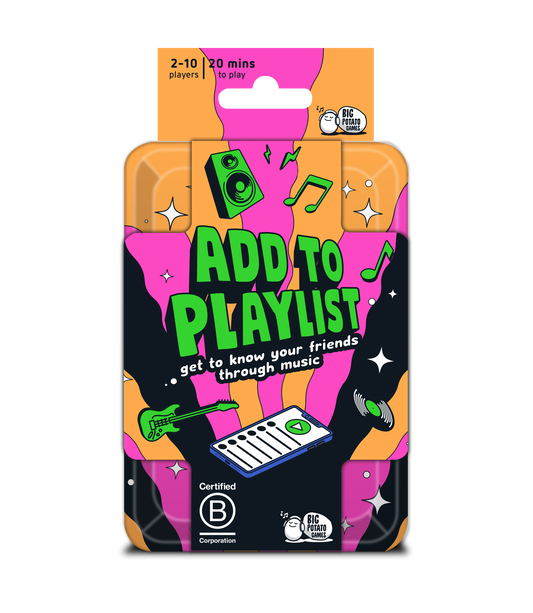 Big Potato USA Games - Add to Playlist Travel Tin
