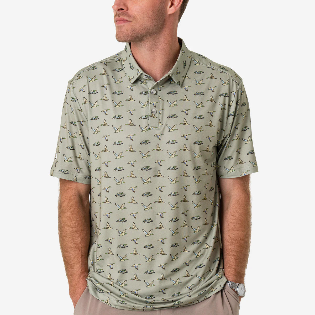 Performance Blade Collar Polo - Duck Season