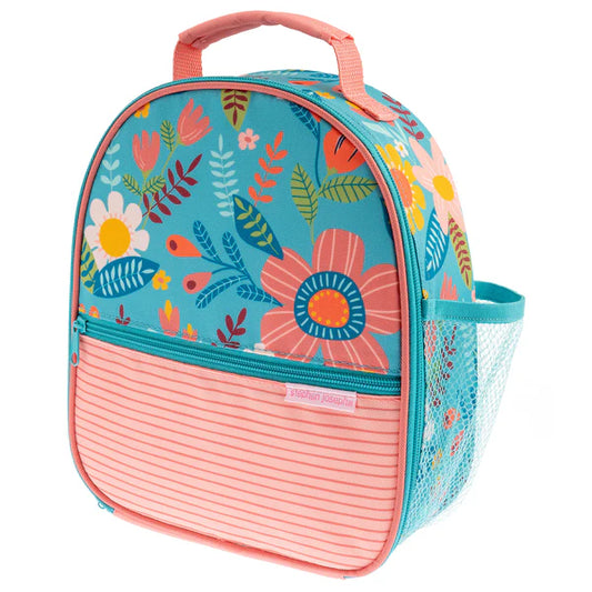 All Over Print Lunchbox Turquoise Floral