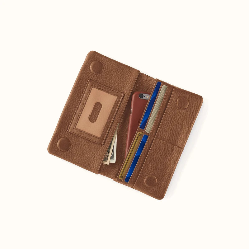 Lumen Continental Wallet - Cashmere