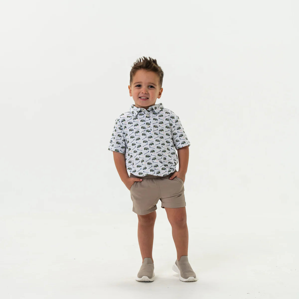 Youth Performance Polo - Tap it In