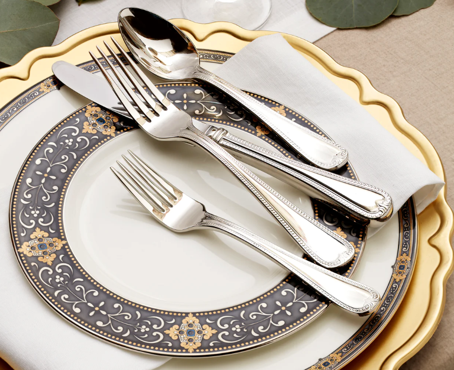 Vintage Jewel 5 Piece Place Setting