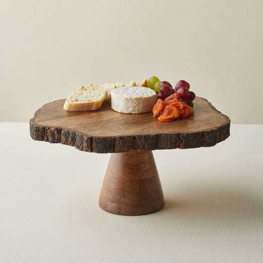 Bark Edge Pedestal-Large