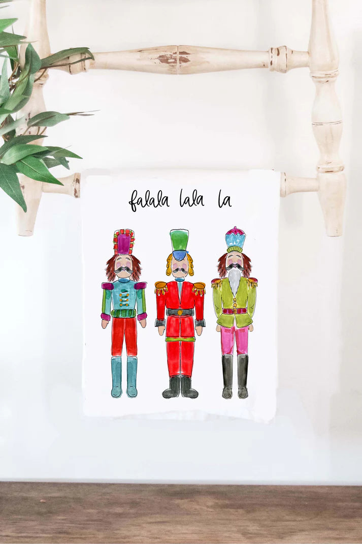 Nutcracker Artwork Christmas Holiday Towel