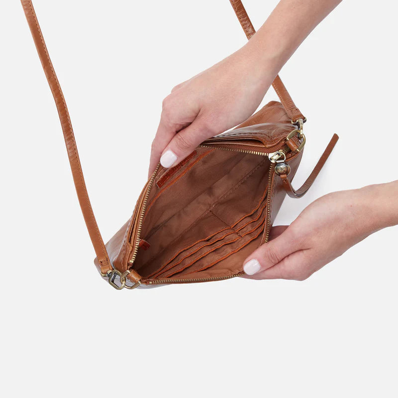 Darcy Crossbody In Polished Leather