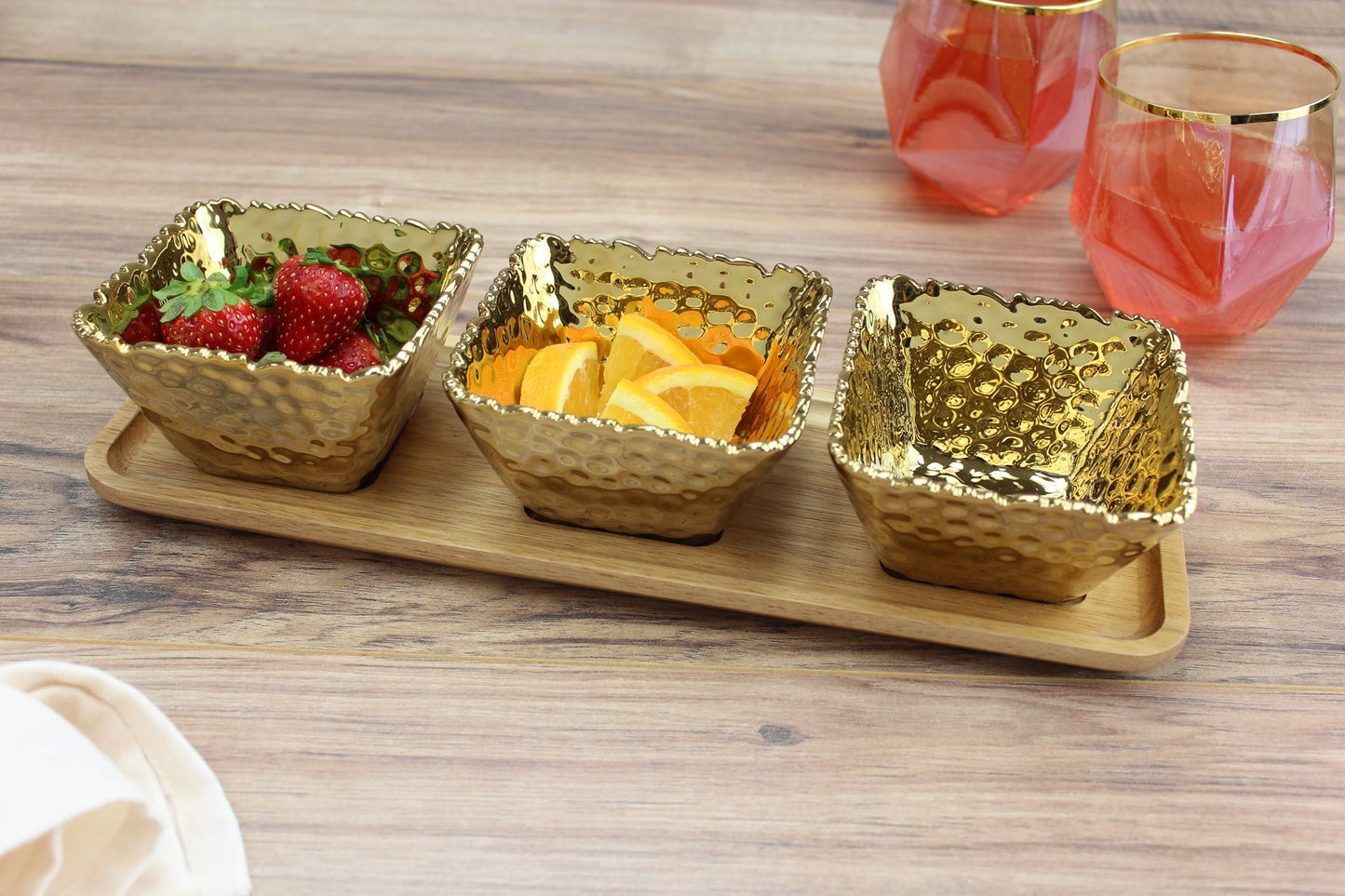 Entertaining Set - 4 Pcs. - Golden Millennium Collection