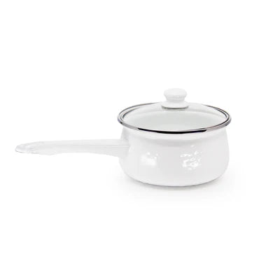 Solid White Sauce Pan