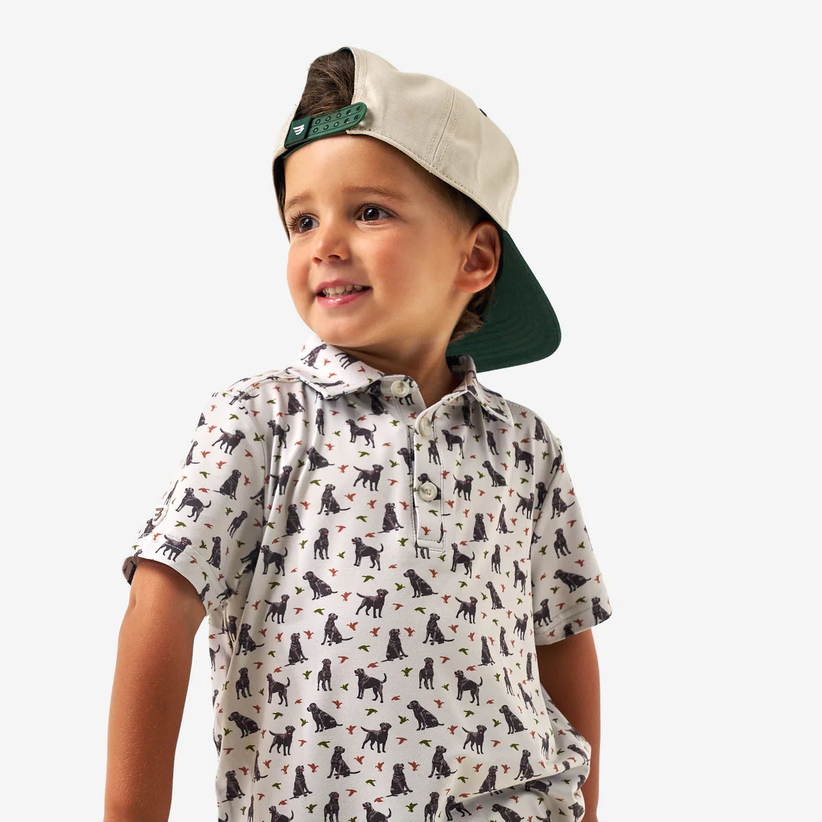 Youth Performance Polo - Ducks And Dogs