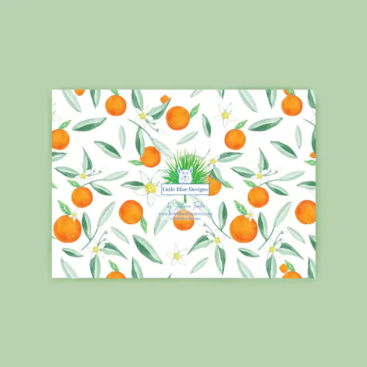 Florida Citrus Stationery Set