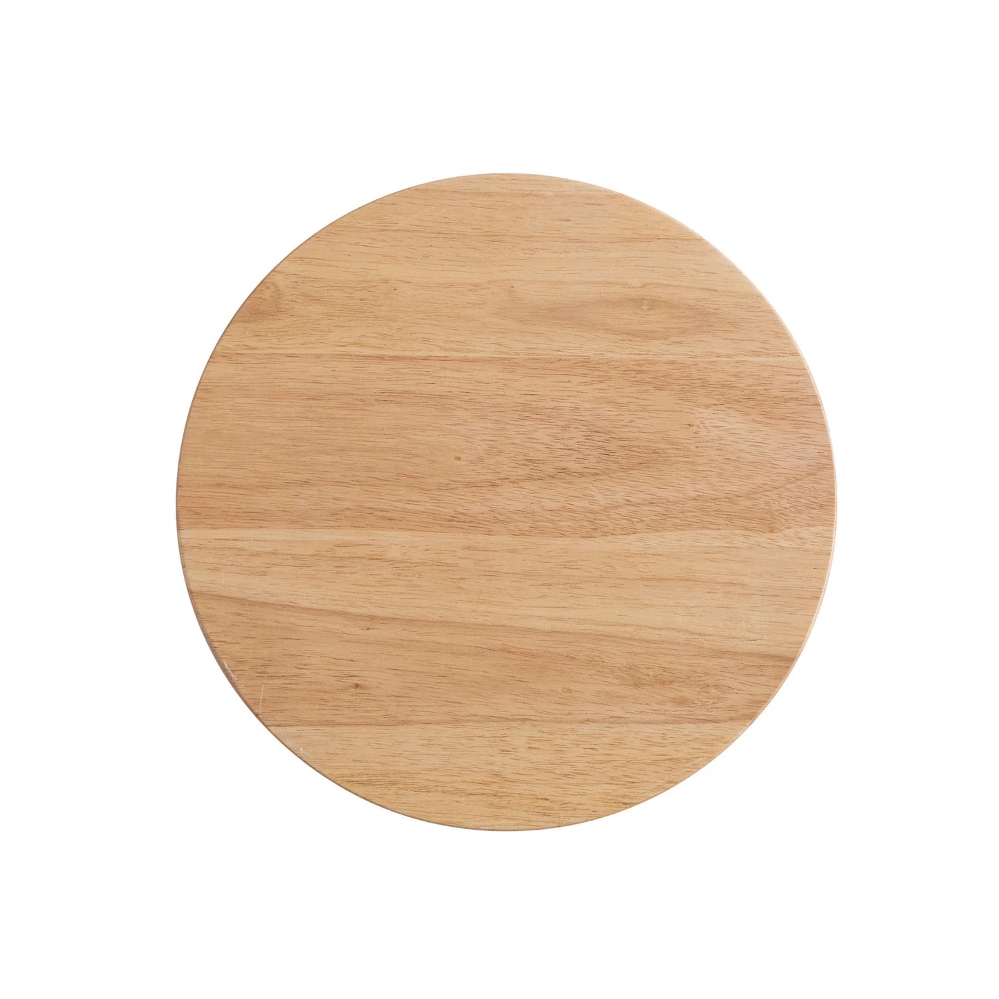 Rubberwood Cheese/Cutting Board w/Handles, Natural