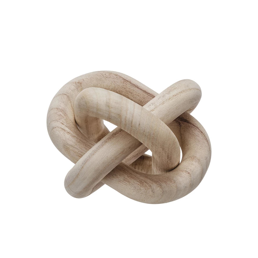 Pine Wood Chain Decor w/3 Links