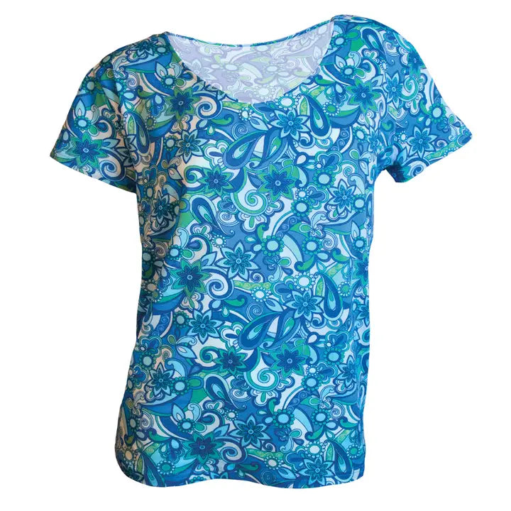 Laguna Blu V-Neck Top