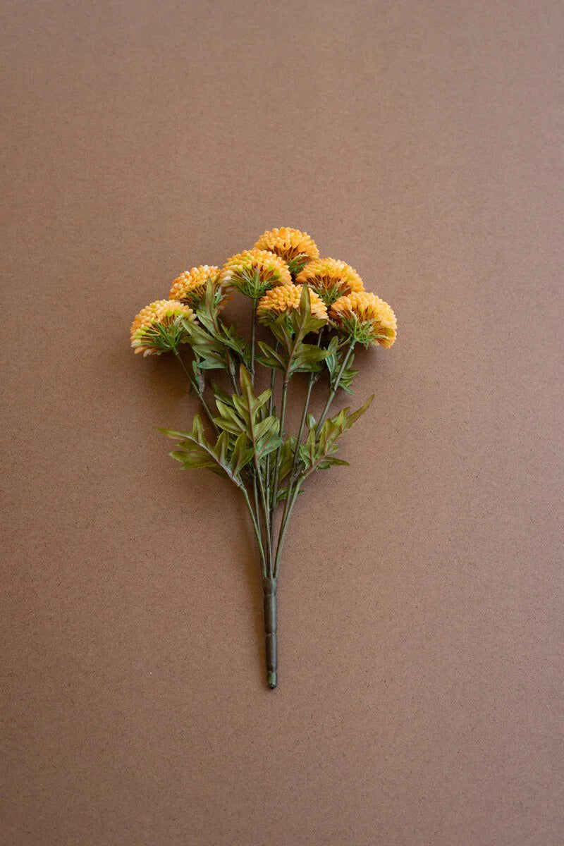 Bundle of Artificial Mini Flowers - Yellow