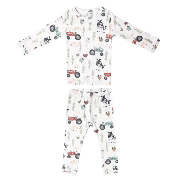 2PC Long Sleeve Pajama Set