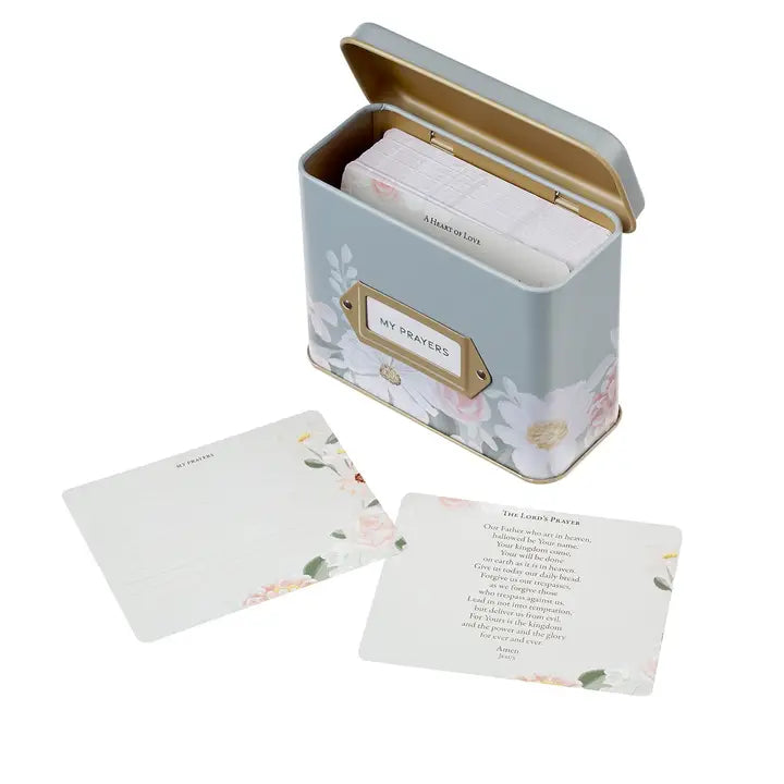 Cards in Tin My Prayer He Restores My Soul