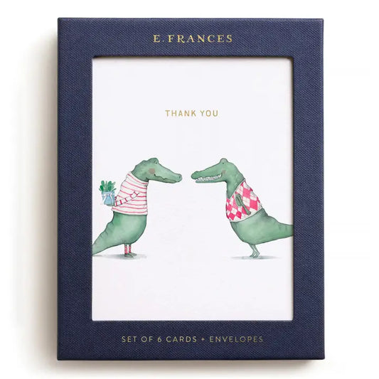 Alligator Boxed Thank You Cards