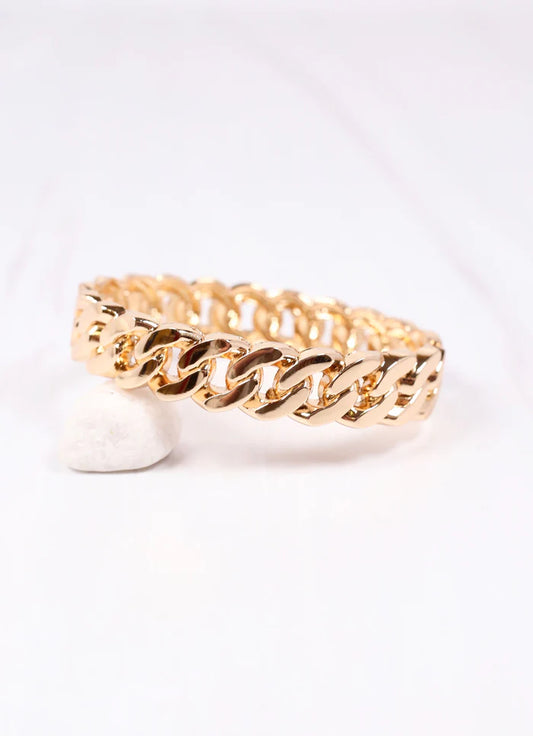 Bassano Cuff Bracelet Gold