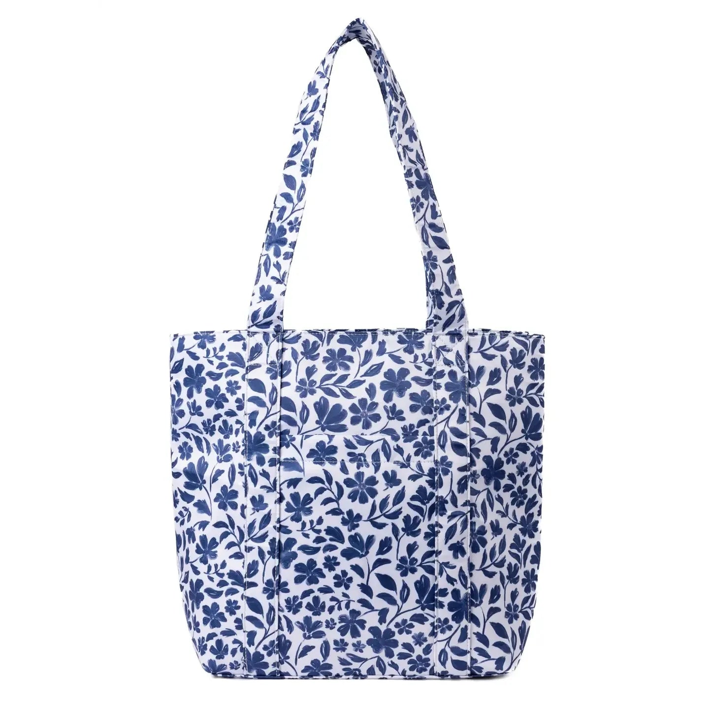 Porcelain Floral Tote Bag