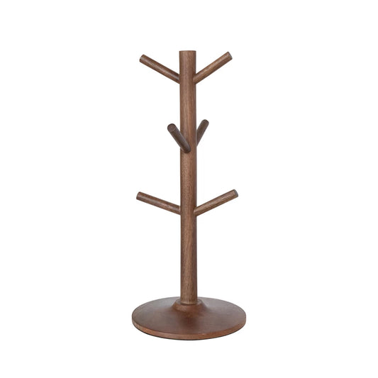Mango Wood Mug Holder, Natural
