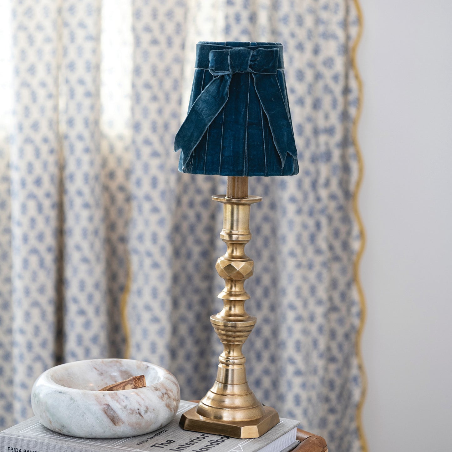 Candlestick Lamp with Inline Switch