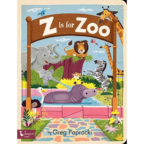 Z is for Zoo Alphabet Board Book
