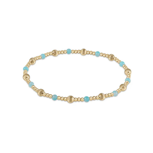 Dignity Sincerity 4mm Bead Bracelet- Amazonite