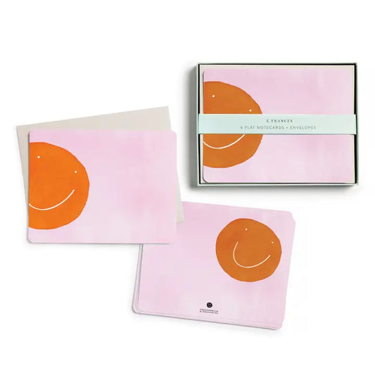 Orange Smiley Flate Notes
