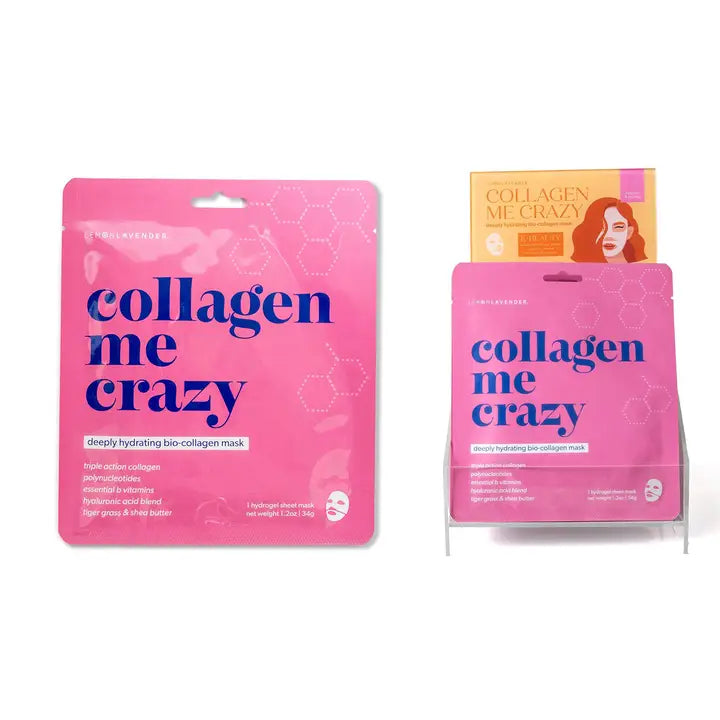 Lemon Lavender Collagen Me Crazy Face Mask