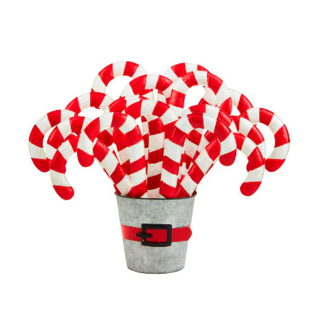 Tin Candy Cane Ornament