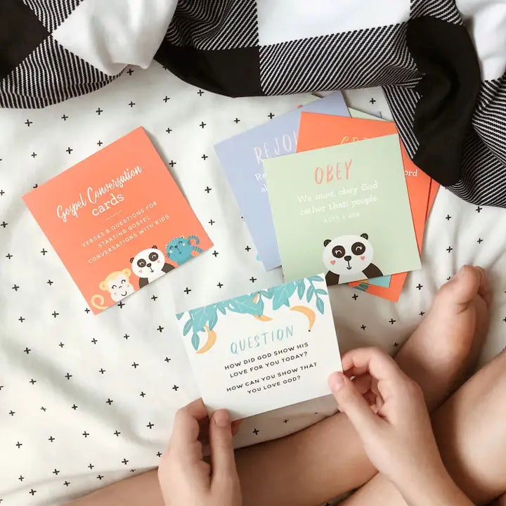 Gospel Conversation Cards For Kids