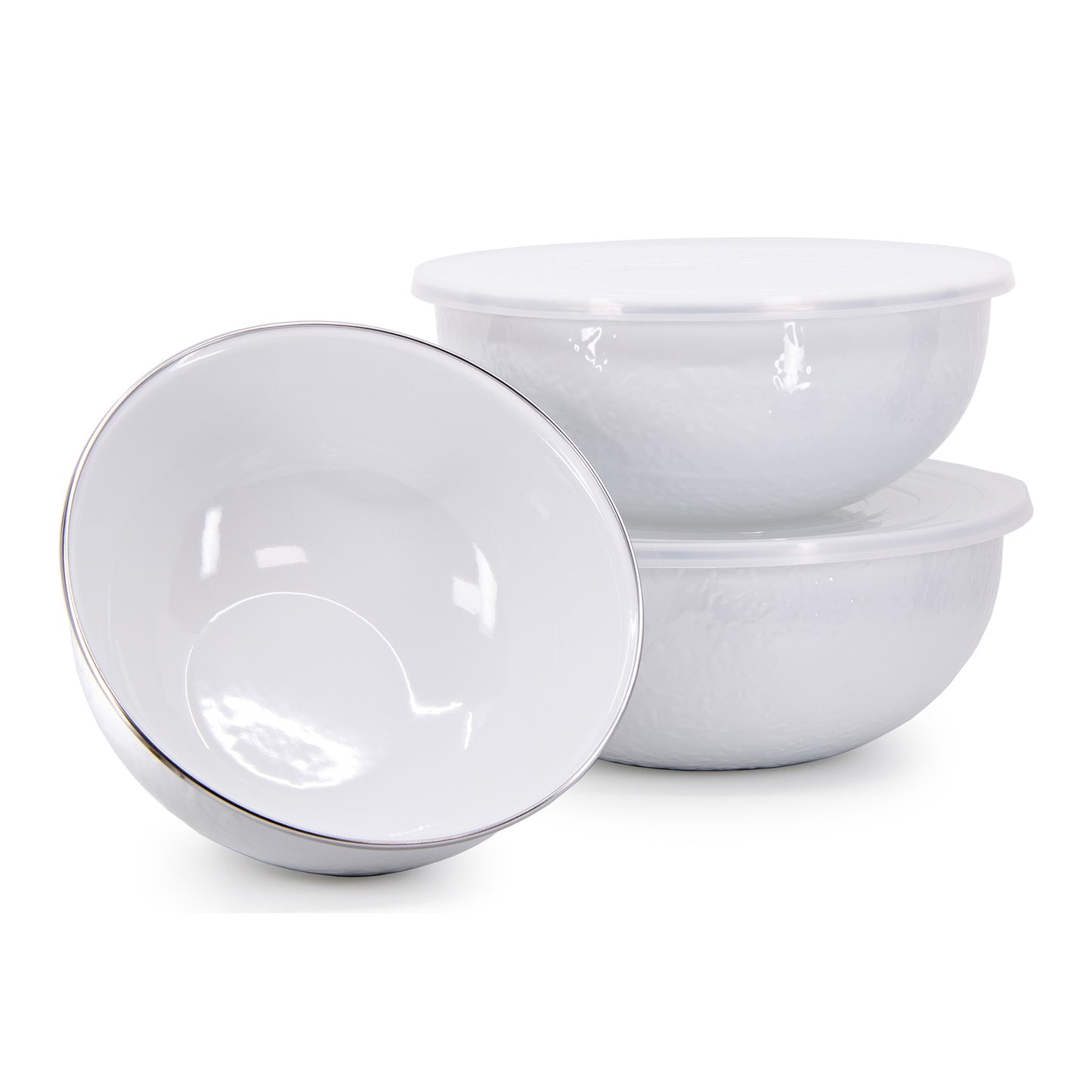 White Medium Mixing Bowl