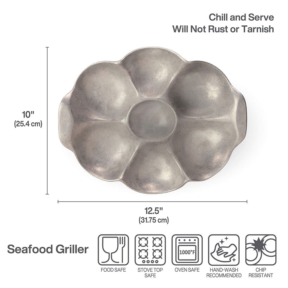 WA Grillware Small Seafood Grill Tray