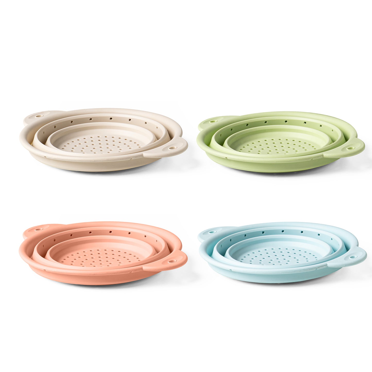 Krumbs Kitchen Collapsible Sillicone Strainer