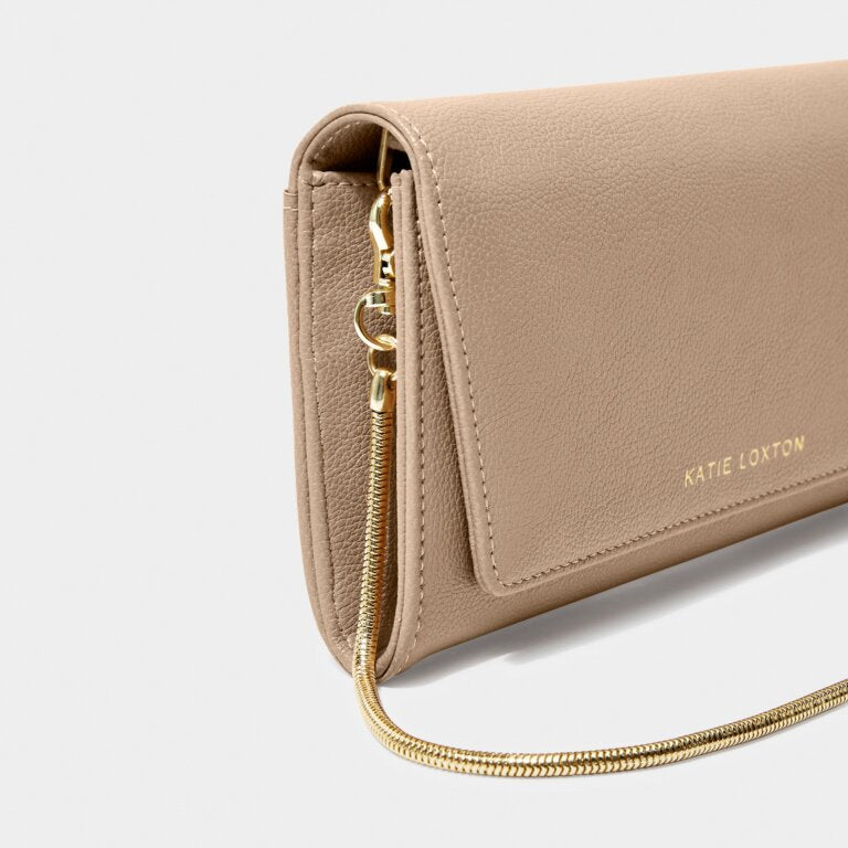 Neva Purse Crossbody Bag - Light Taupe