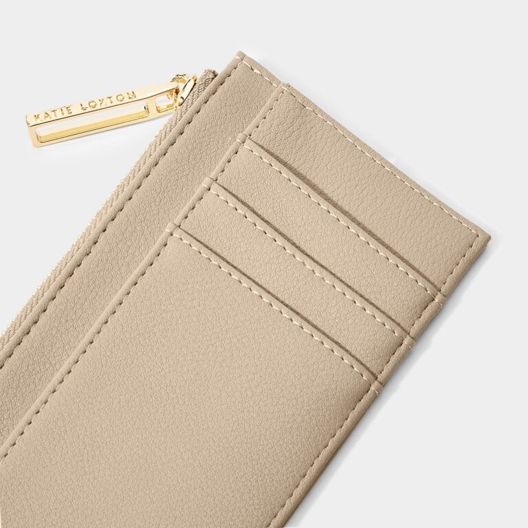 Fay Coin Purse & Card Holder Light Taupe