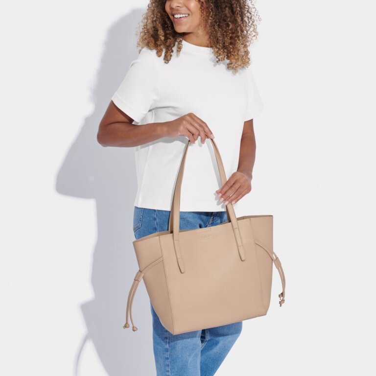 Ashley Tote Bag Light Taupe