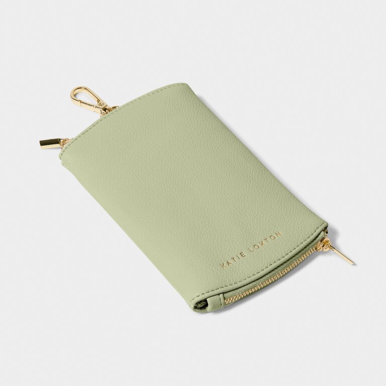 Clip On Sunglasses Case Soft Sage
