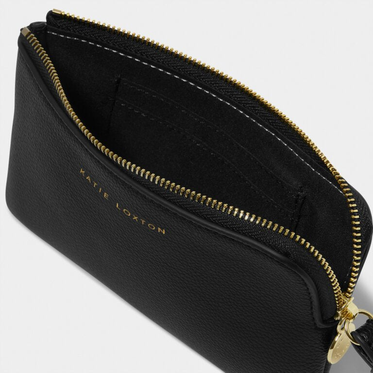 Small Wristlet Pouch Black