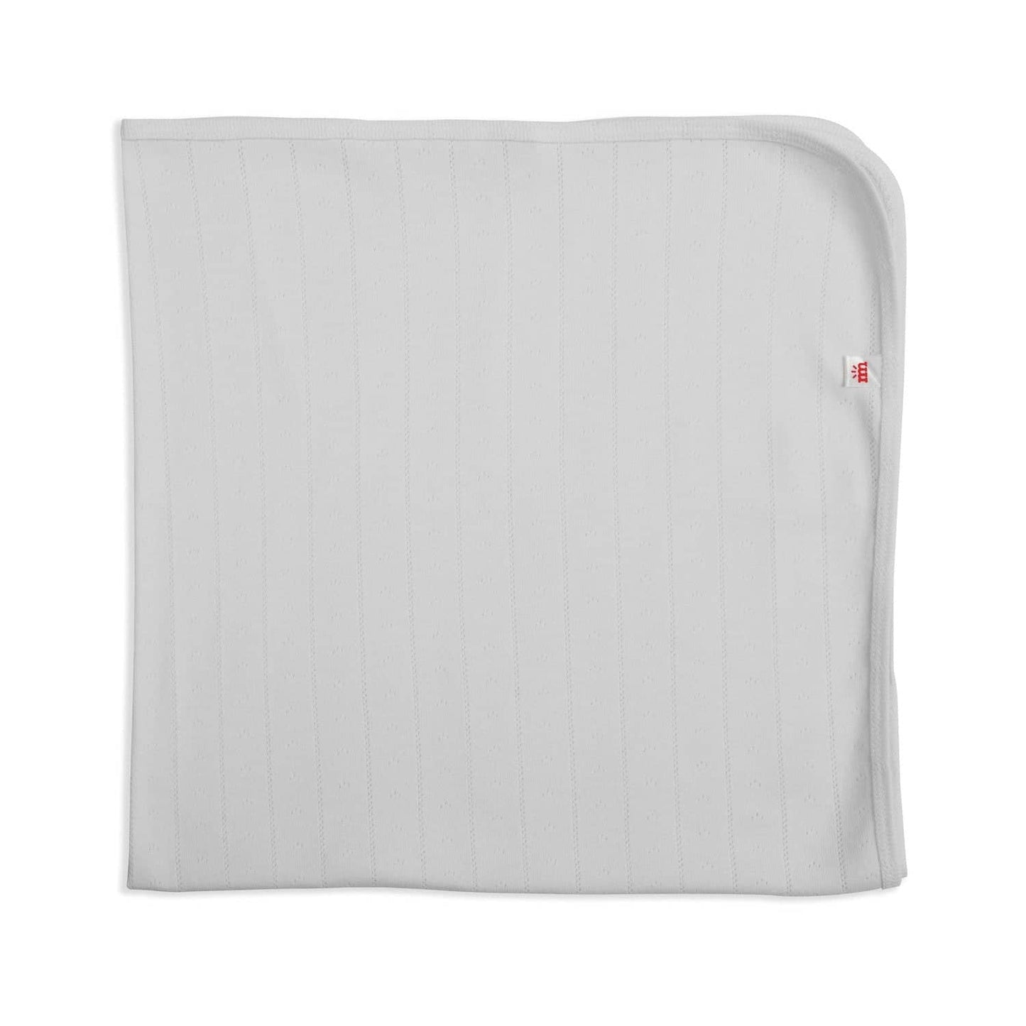 Love Lines Tofu Organic Cotton Pointelle Baby Blanket