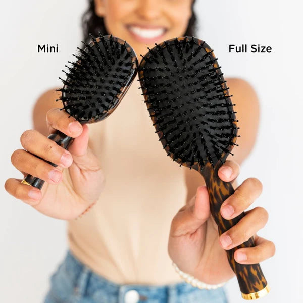 Mini Boar Brush - Tortise