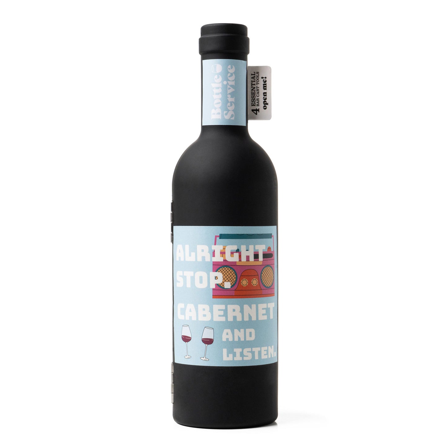 Modern Monkey Bottle Service Wine Accessories Set