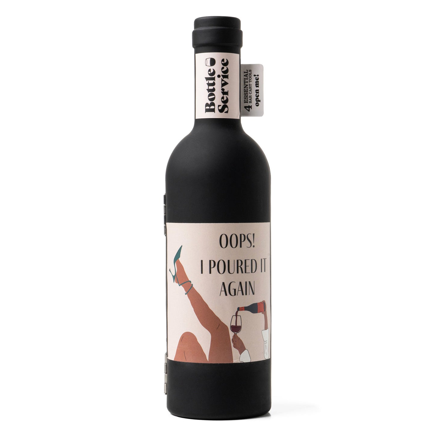 Modern Monkey Bottle Service Wine Accessories Set