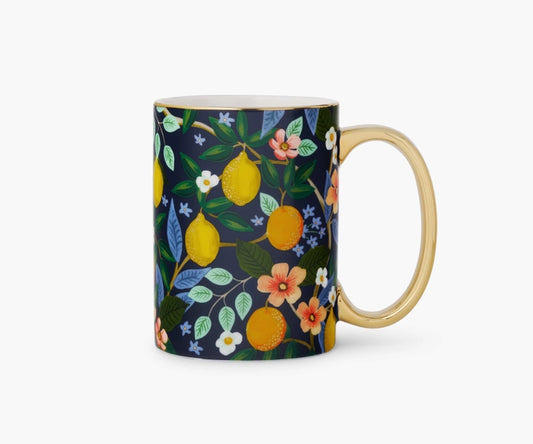 Citrus Grove Porcelain Mug