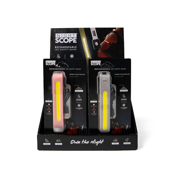 Night Scope Rechargable LED Safety Band
