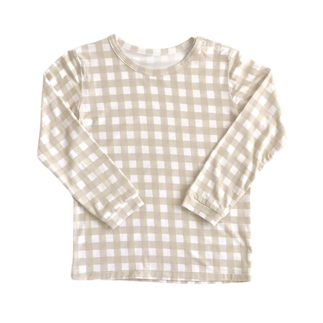 Toddler Pajama Set in Gingham