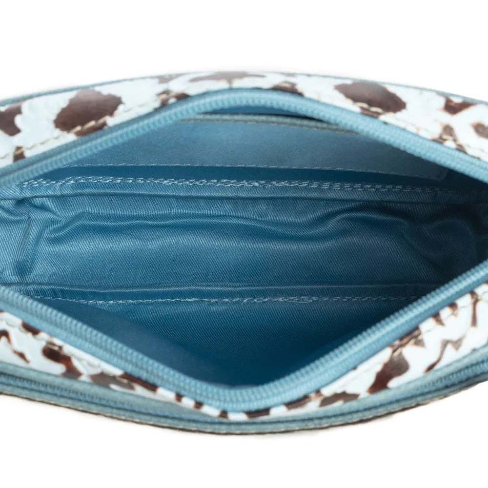 Tilla's Mine Trail Shoulder Bag in Turquoise & Black