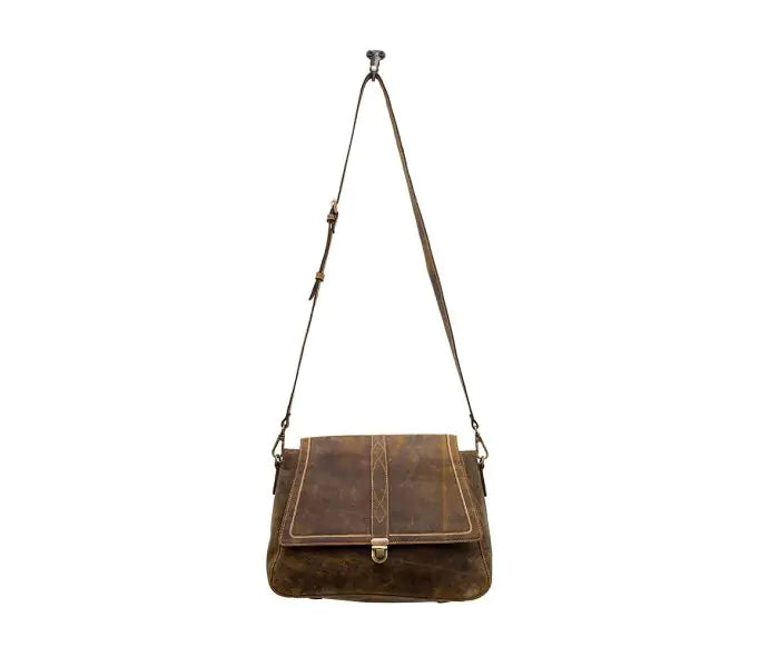 Long Rest Leather & Hairon Bag