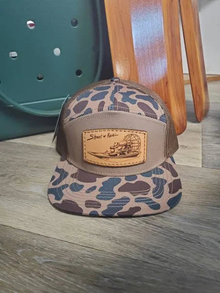 Richardson Flatbill (Mossy Oak Bottomland/Loden) Airboat Patch